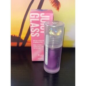 Kaja Juicy Glass Grape Blowin' Instant Hydrating Plumping Lip Oil‎ 04